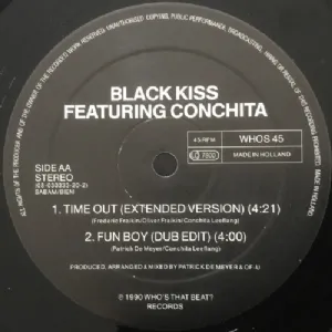 Black Kiss Featuring Conchita - Fun Boy / Time Out