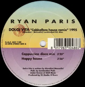 Ryan Paris - Dolce Vita Cabballero / House Remix 1995