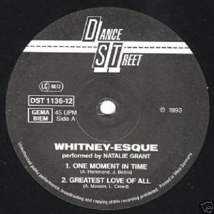 Natalie Grant - Whitney-Esque