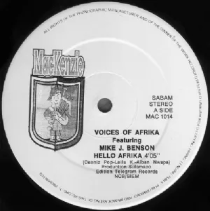 Voices Of Afrika Featuring Mike J. Benson - Hello Afrika