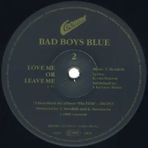 Bad Boys Blue - Mega-Mix Vol. 1 / The Official Bootleg Megamix