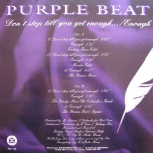Purple Beat - Dont Stop Till You Get Enough ... / Enough