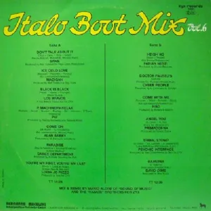 Various - Italo Boot Mix Vol. 6