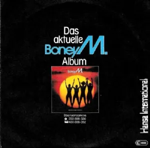 Boney M. - The Carnival Is Over / Going Back West 7'' compacto