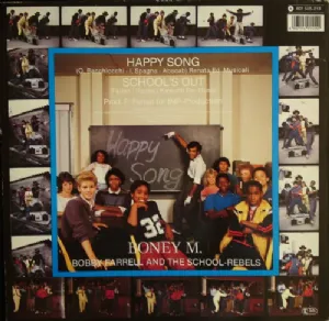 Boney M. And Bobby Farrell With The School-Rebels - Happy Song Clubmix