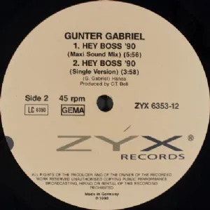 Gunter Gabriel - Hey Boss 90
