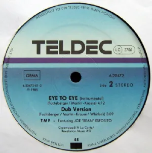 TMF Featuring Joe Bean Esposito - Eye To Eye