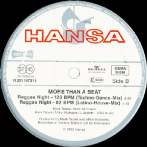 More Than A Beat - Reggae Night