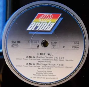 Bernie Paul - Oh No No 90