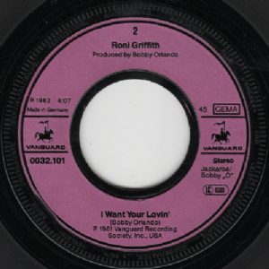 Roni Griffith - Desire 7'' compacto