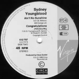 Sydney Youngblood - If Only I Could / Aint No Sunshine / Congratulations