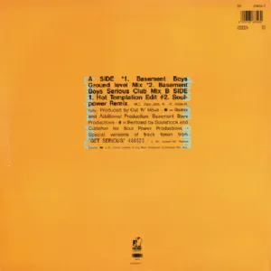 Cut N Move - Take No Crap / Get Serious
