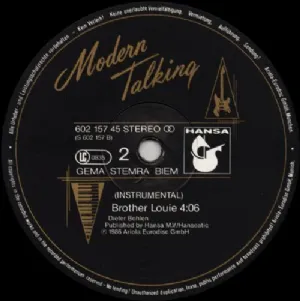 Modern Talking - Brother Louie / Special Long Version