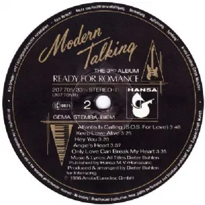 Modern Talking - Ready For Romance / The 3rd Album