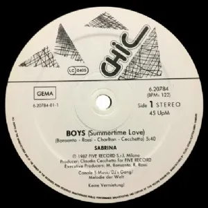 Sabrina - Boys / Summertime Love