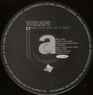 Tokapi - Take Your Time / Do It Right - Duplo 12''
