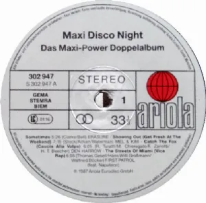 Various - Maxi Disco Night / 2x LPS