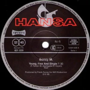 Bobby Farrell - Young, Free And Single / Special Extended Club-Mix