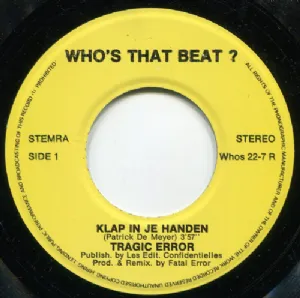 Tragic Error - Klap In Je Handen / Compacto 7''