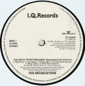 The UK Mixmasters - Night Fever Megamix Bee Gees Cover