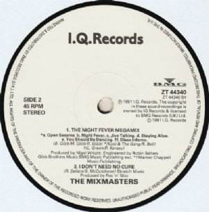The UK Mixmasters - Night Fever Megamix Bee Gees Cover