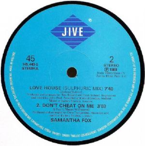 Samantha Fox - Love House / 12 Maxi
