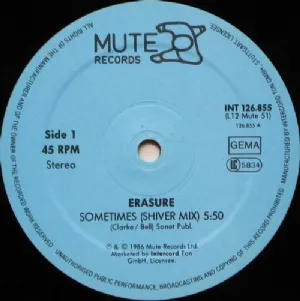 Erasure - Sometimes / Shiver Mix