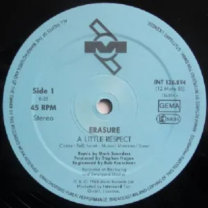 Erasure - A Little Respect