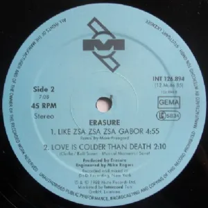 Erasure - A Little Respect