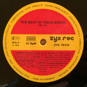Various - The Best Of Italo-Disco Vol. 12 / LP Duplo