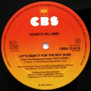 Deniece Williams - Lets Hear It For The Boy