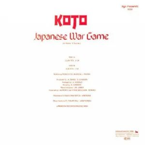 Koto - Japanese War Game