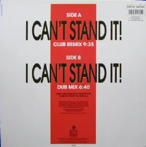 Captain Hollywood - I Cant Stand It! / The Remix