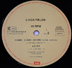 Linda Fields - Shame, Shame, Shame / Extended Remix