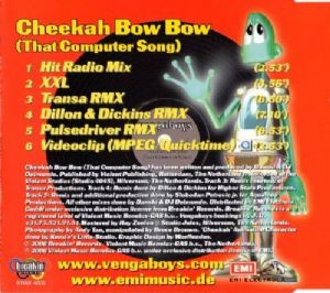 CD Cheekah - Cheekah Bow Bow / That Computer Song
