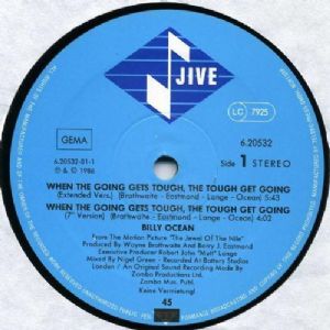 Billy Ocean - When The Going Gets Tough, The Tough Get Going