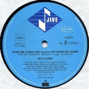 Billy Ocean - When The Going Gets Tough, The Tough Get Going