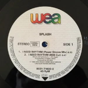 Splash - I Need Rhythm