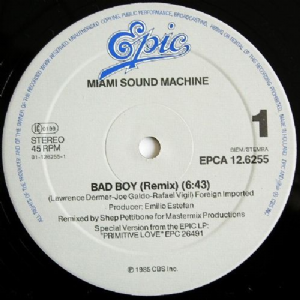 Miami Sound Machine - Bad Boy / Remix - made in Holland