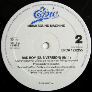 Miami Sound Machine - Bad Boy / Remix - made in Holland