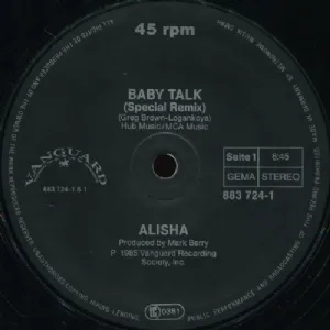Alisha - Baby Talk