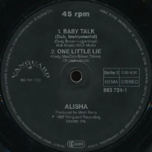 Alisha - Baby Talk