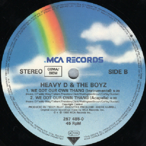 Heavy D. and The Boyz - We Got Our Own Thang / Club Version