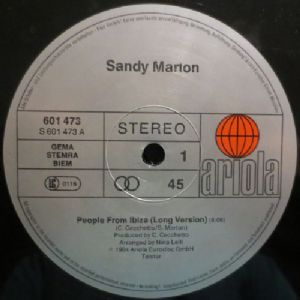 Sandy Marton - People From Ibiza