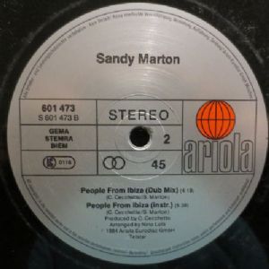 Sandy Marton - People From Ibiza