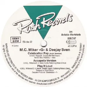 MC Miker G. and DJ Sven - Celebration Rap