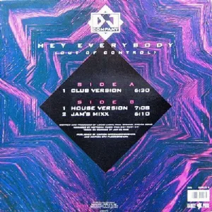 DJ Company - Hey Everybody / Out Of Control
