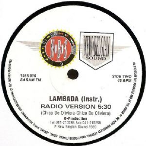 Lips-Kiss - Lambada / The Original French Kiss Dance Mix