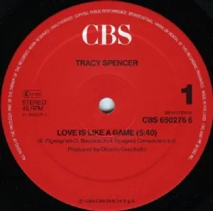 Tracy Spencer - Love Is Like A Game