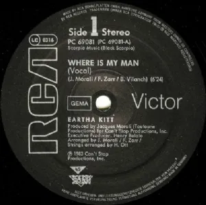 Eartha Kitt - Where Is My Man